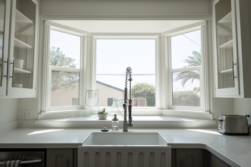 Modern remodeled kitchen
